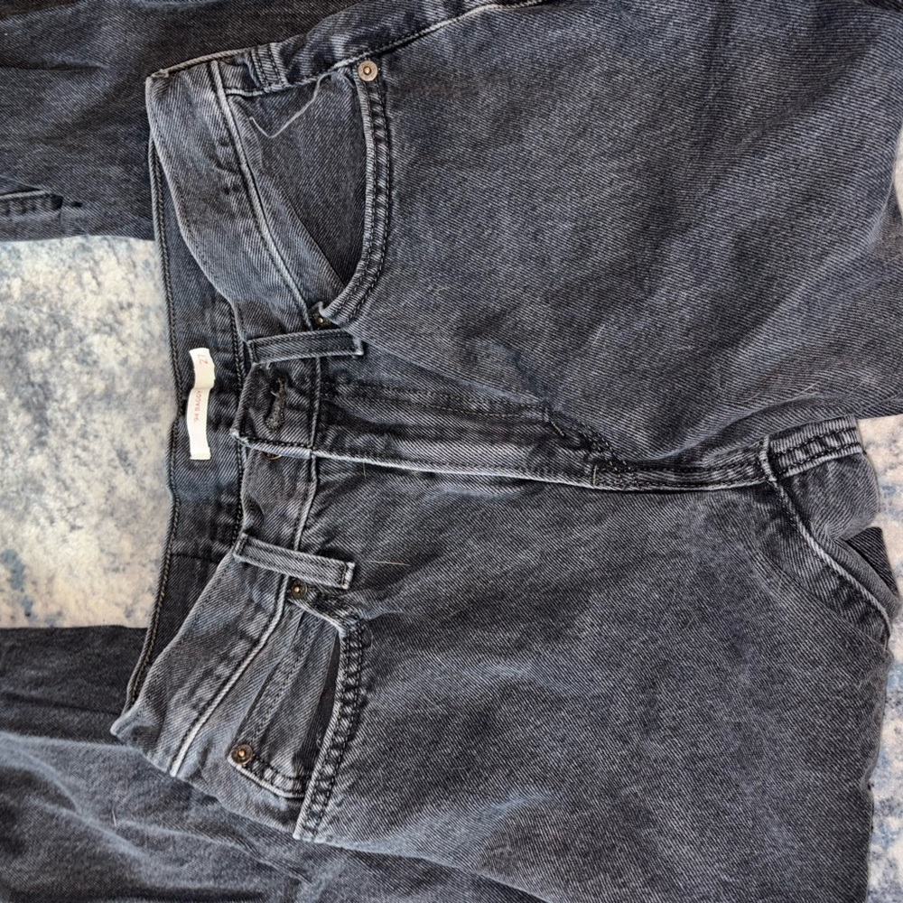Levi's Blue Boyfriend Jeans Slight distress